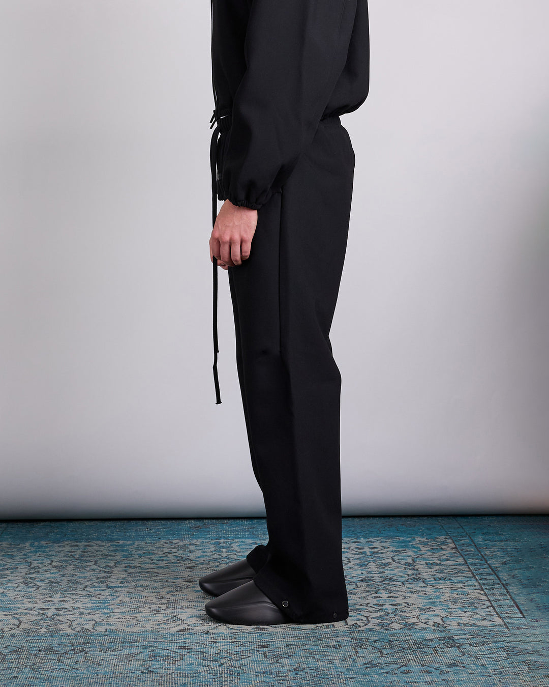 Fear of God Essentials Bonded Canvas Work Pant Jet Black