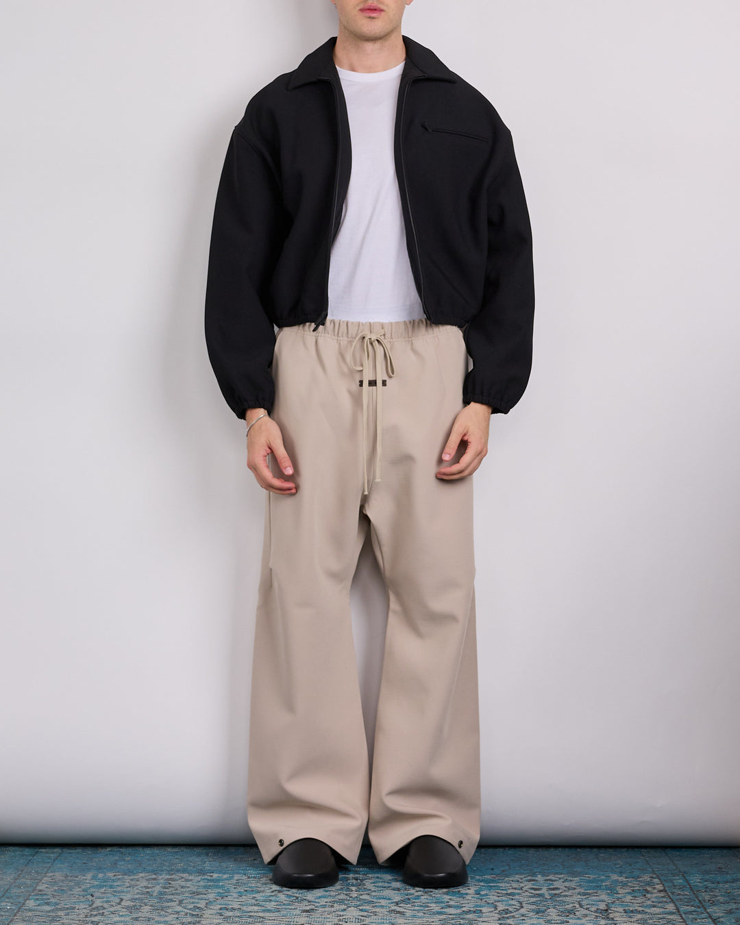 Fear of God Essentials Bonded Canvas Work Pant Timber