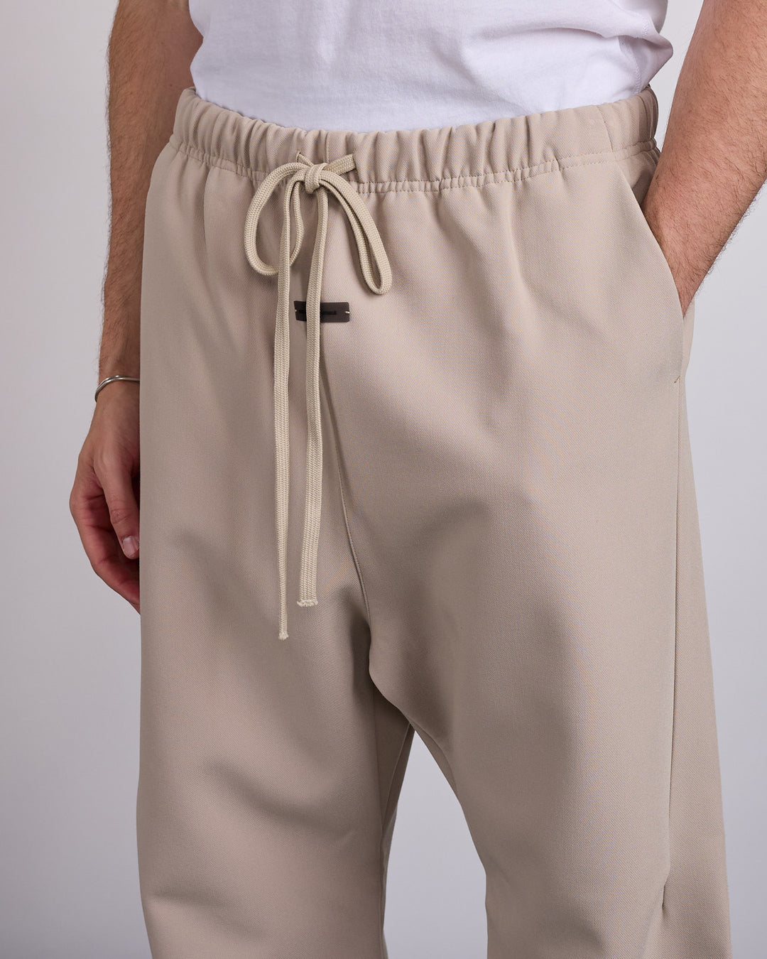 Fear of God Essentials Bonded Canvas Work Pant Timber