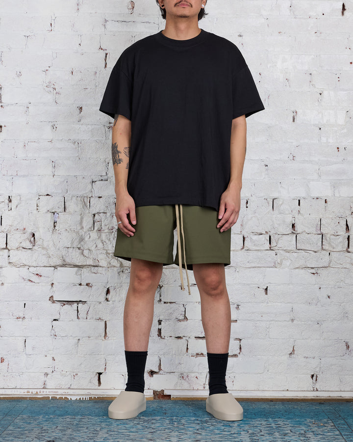 Fear of God Essentials Bonded Soccer Short Military