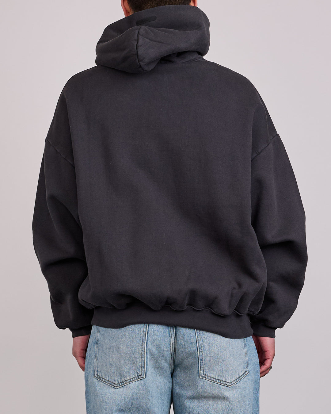 Fear of God Essentials Campus 90's Arch Hoodie Faded Black