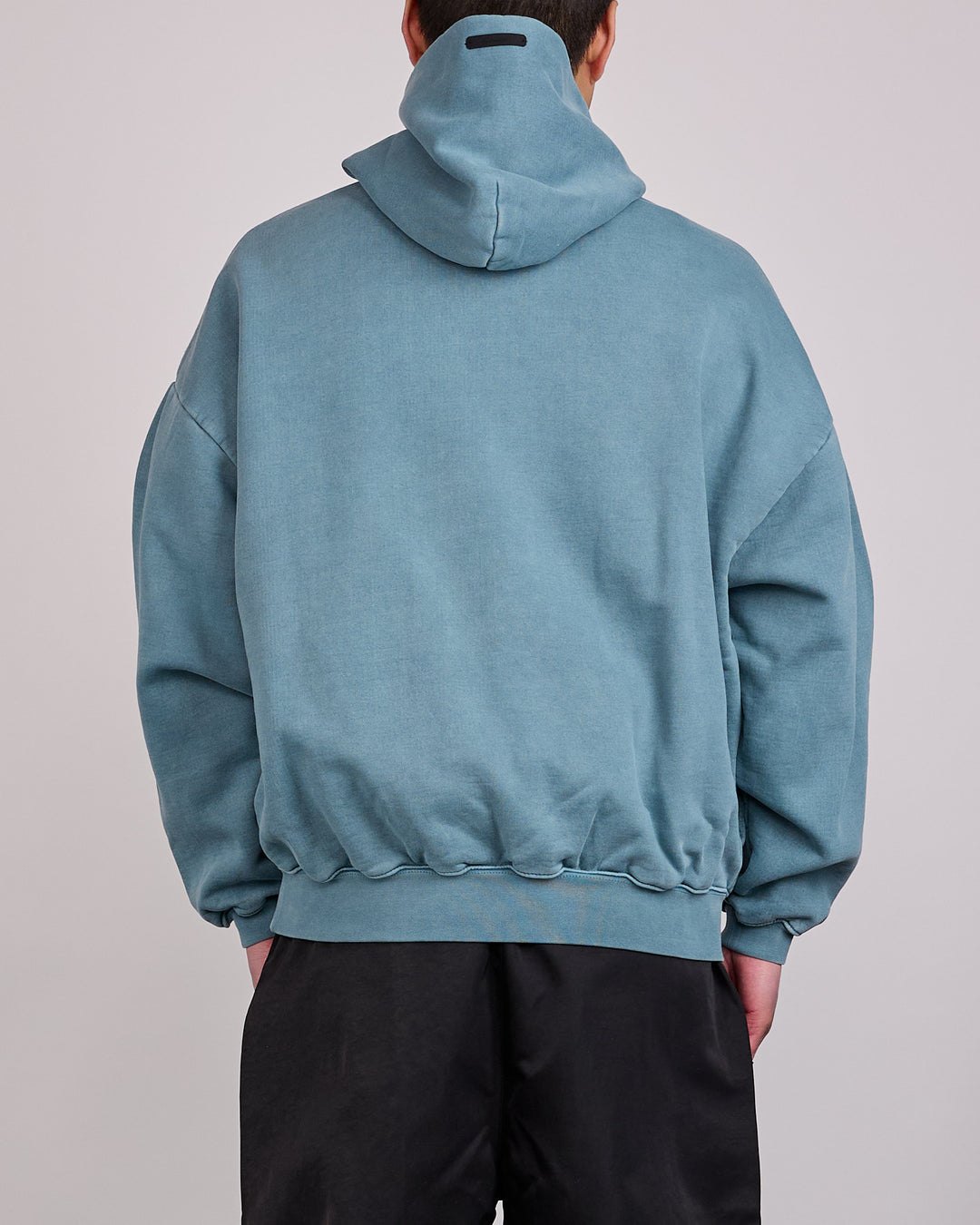 Fear of God Essentials Campus 90's Arch Hoodie Faded Coastal