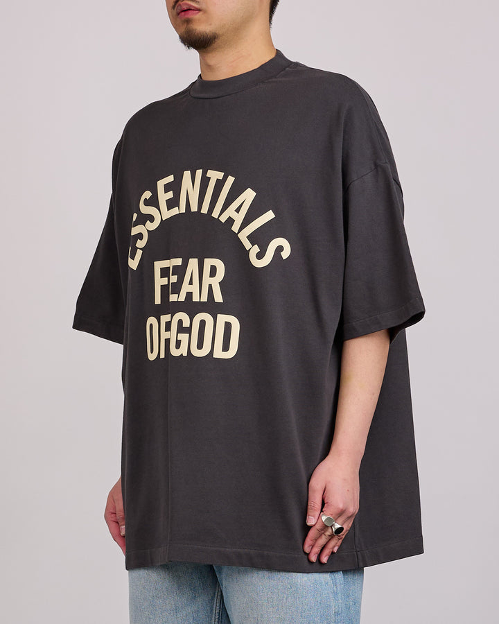 Fear of God Essentials Campus 90's Arch T-Shirt Faded Black