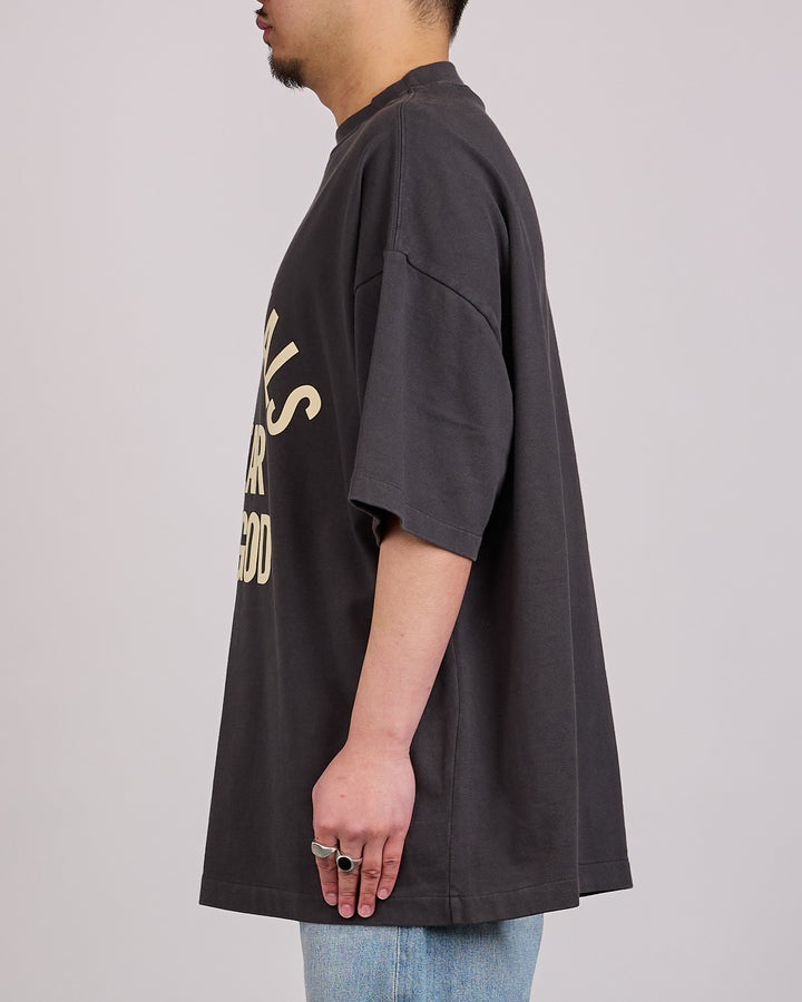 Fear of God Essentials Campus 90's Arch T-Shirt Faded Black