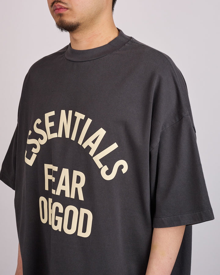 Fear of God Essentials Campus 90's Arch T-Shirt Faded Black