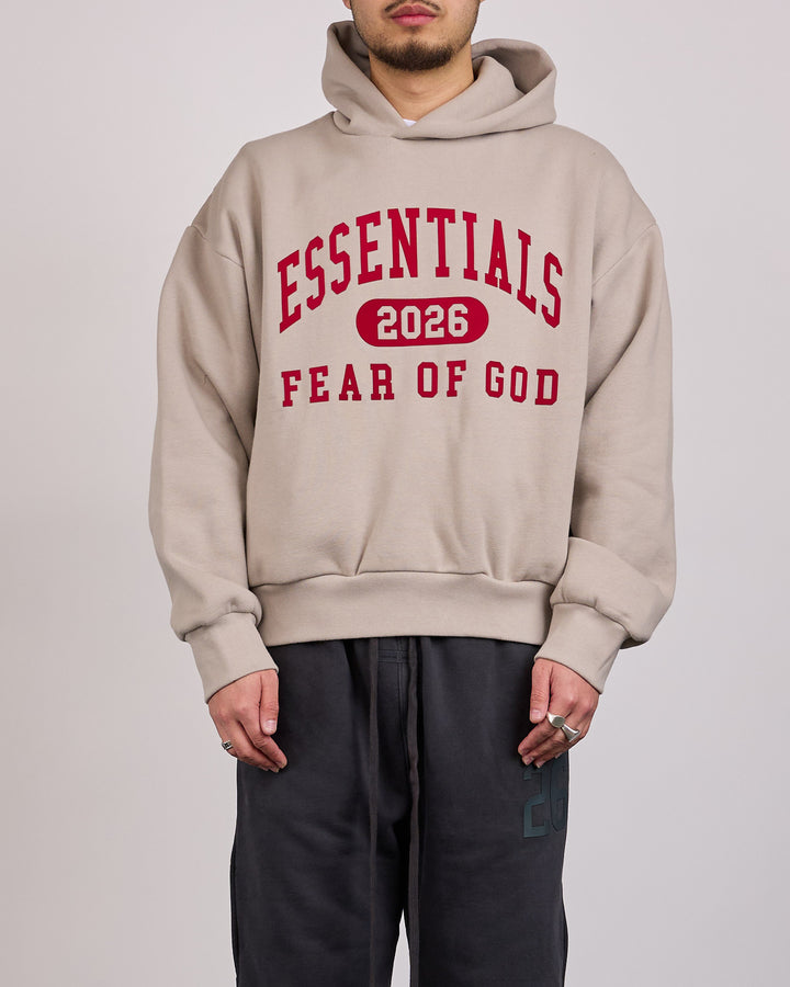 Fear of God Essentials 2026 Classic Hoodie Smoke Grey