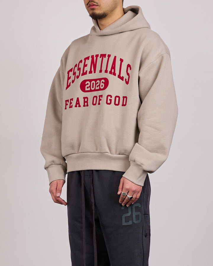 Fear of God Essentials 2026 Classic Hoodie Smoke Grey