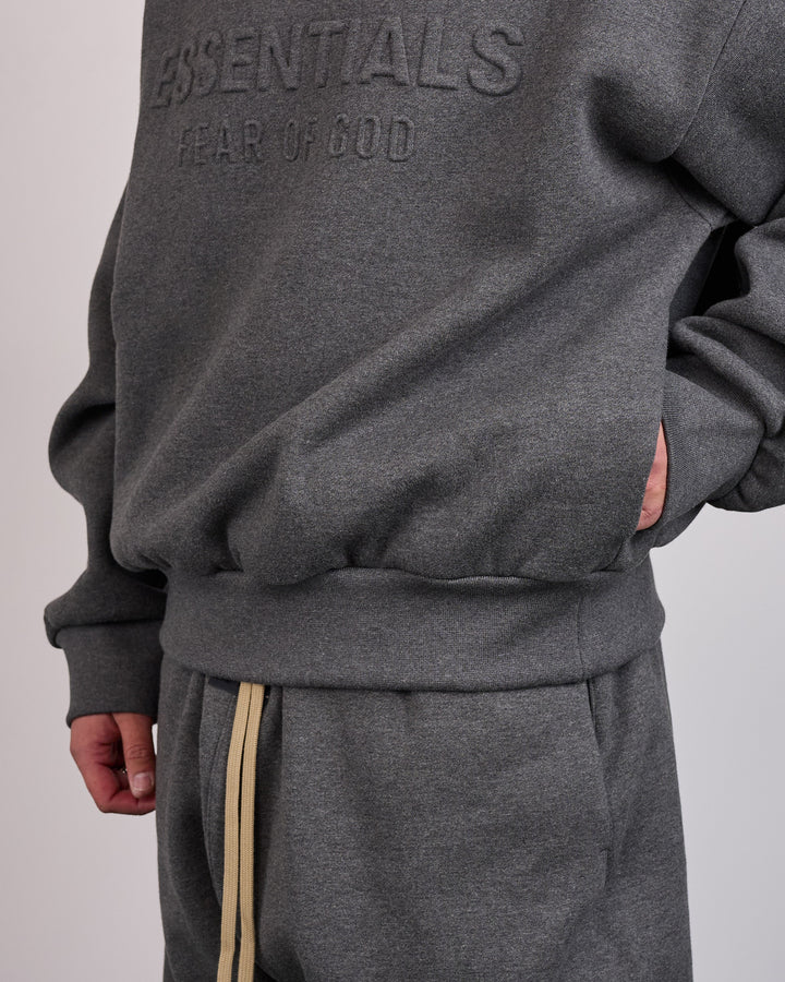Fear of God Essentials Classic Crewneck Charcoal Heather