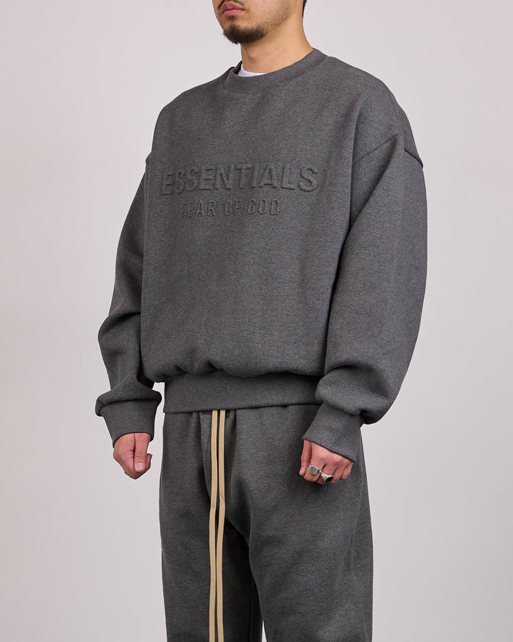 Fear of God Essentials Classic Crewneck Charcoal Heather