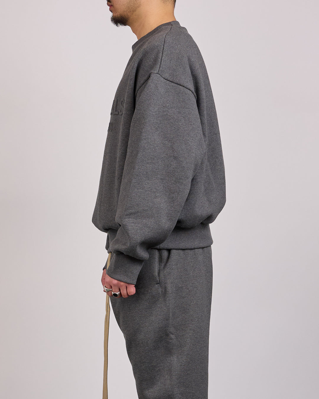 Fear of God Essentials Classic Crewneck Charcoal Heather