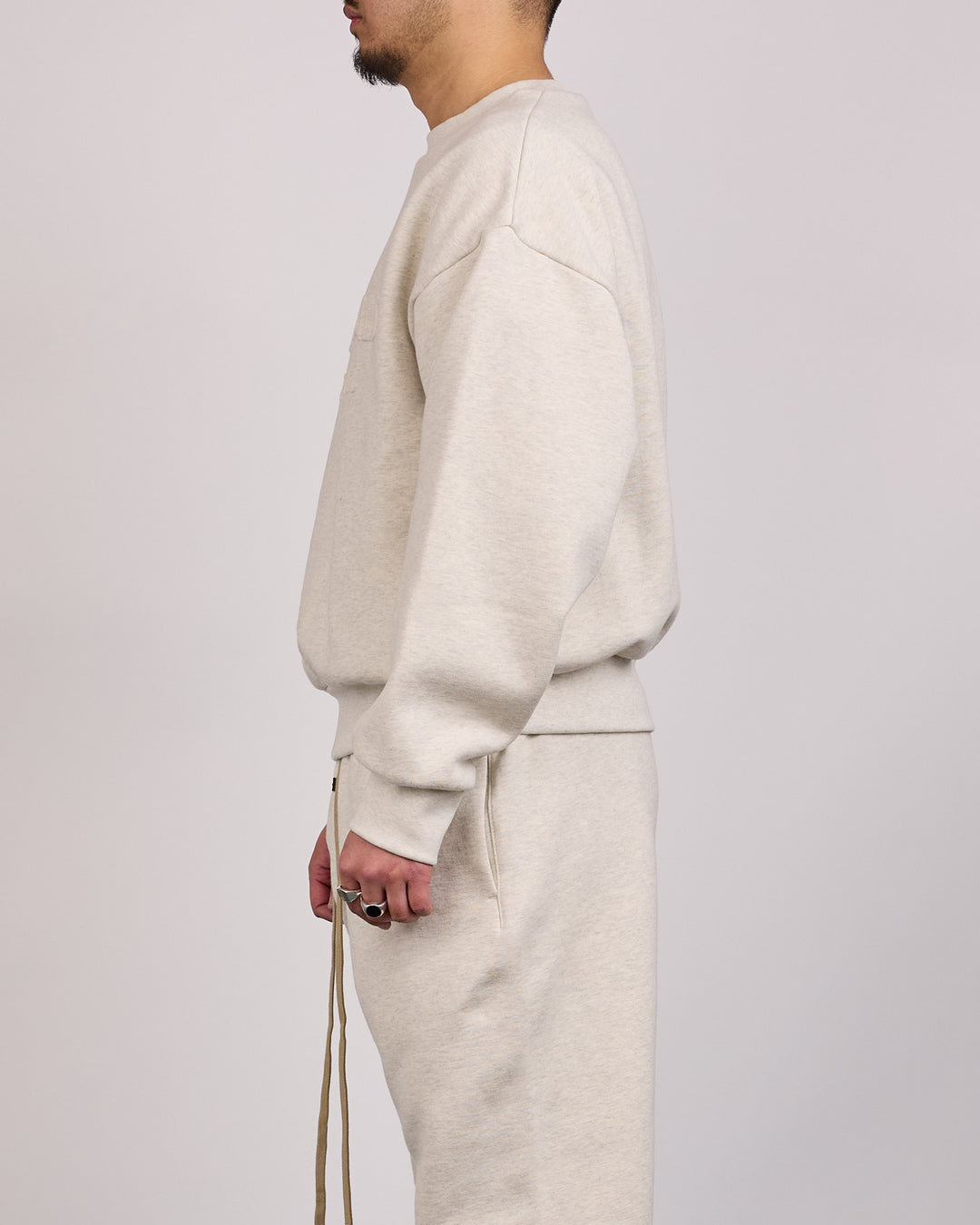 Fear of God Essentials Classic Crewneck Oatmeal Heather