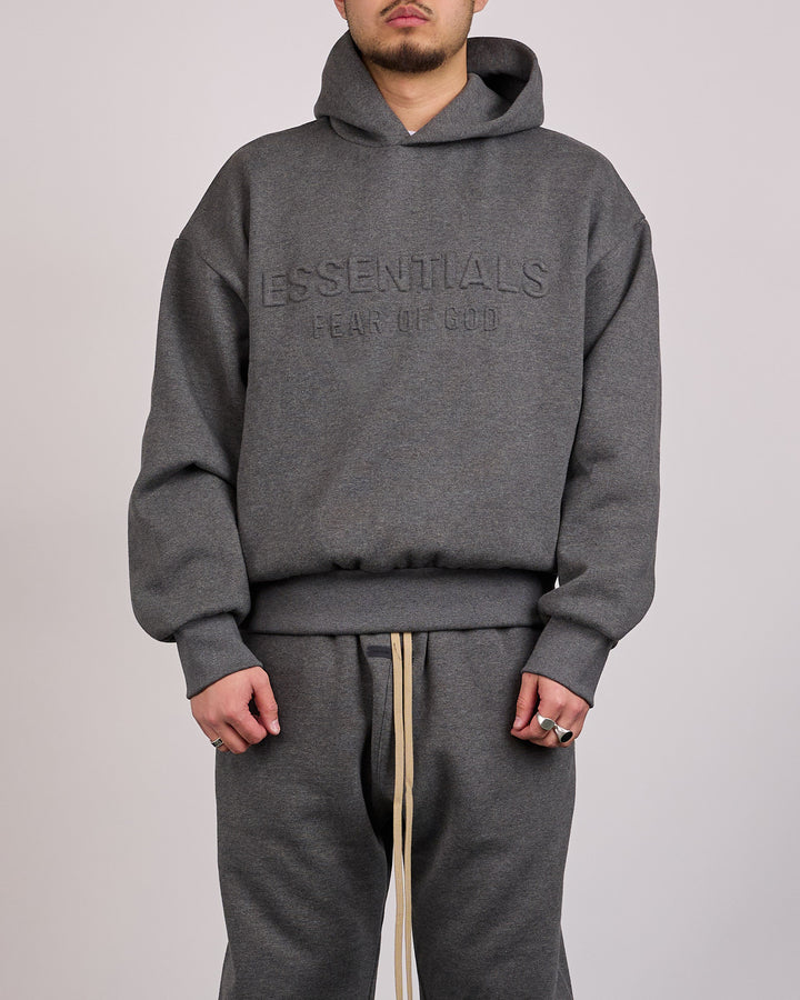 Fear of God Essentials Classic Hoodie Charcoal Heather