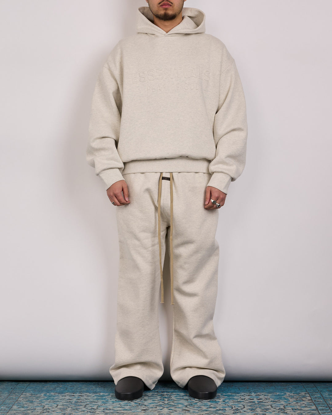 Fear of God Essentials Classic Hoodie Oatmeal Heather