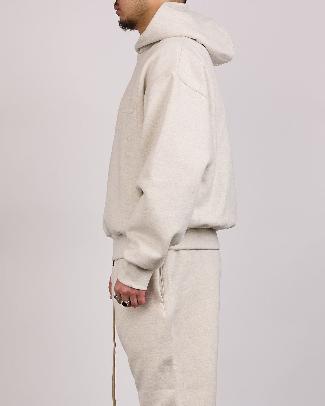 Fear of God Essentials Classic Hoodie Oatmeal Heather