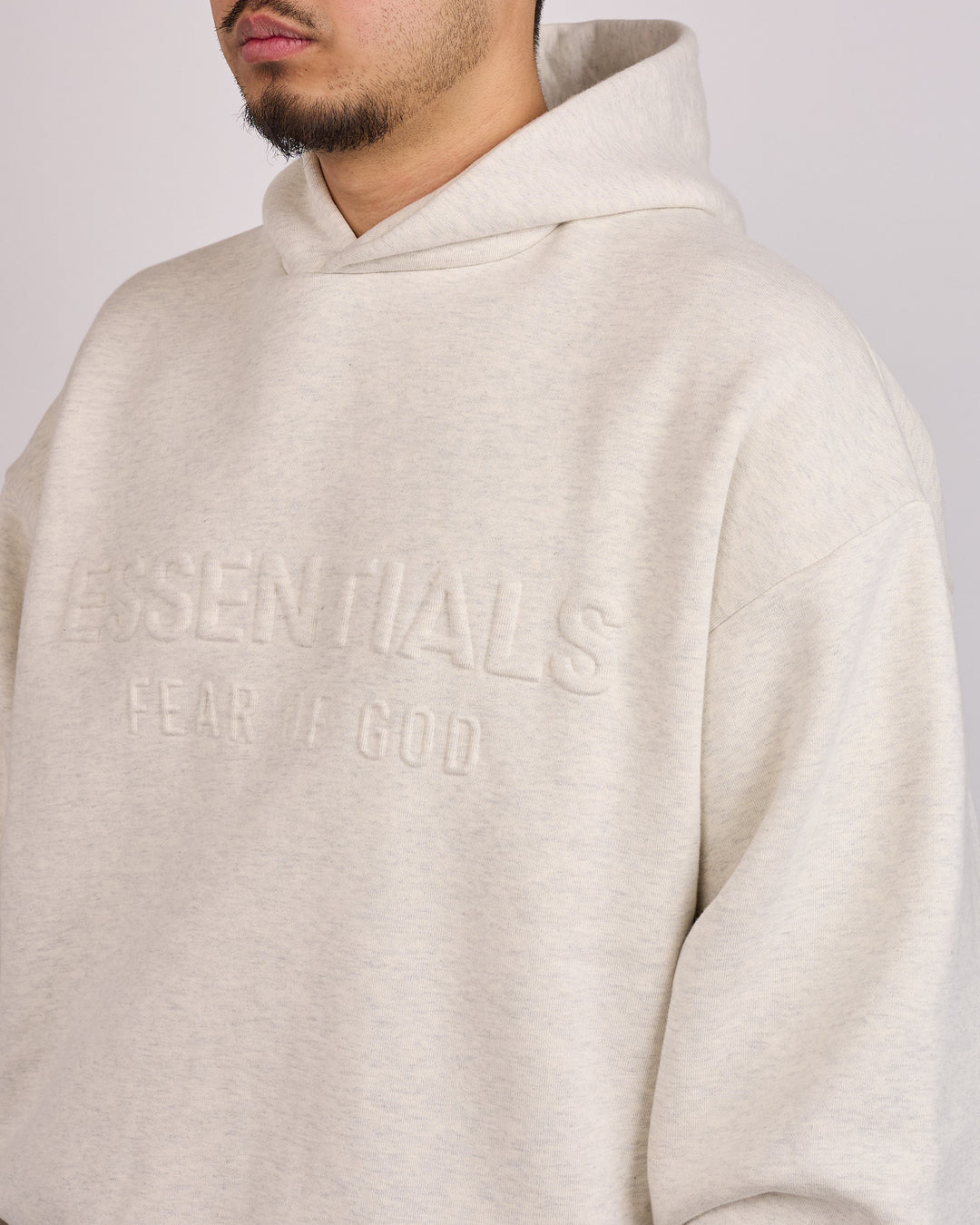 Fear of God Essentials Classic Hoodie Oatmeal Heather