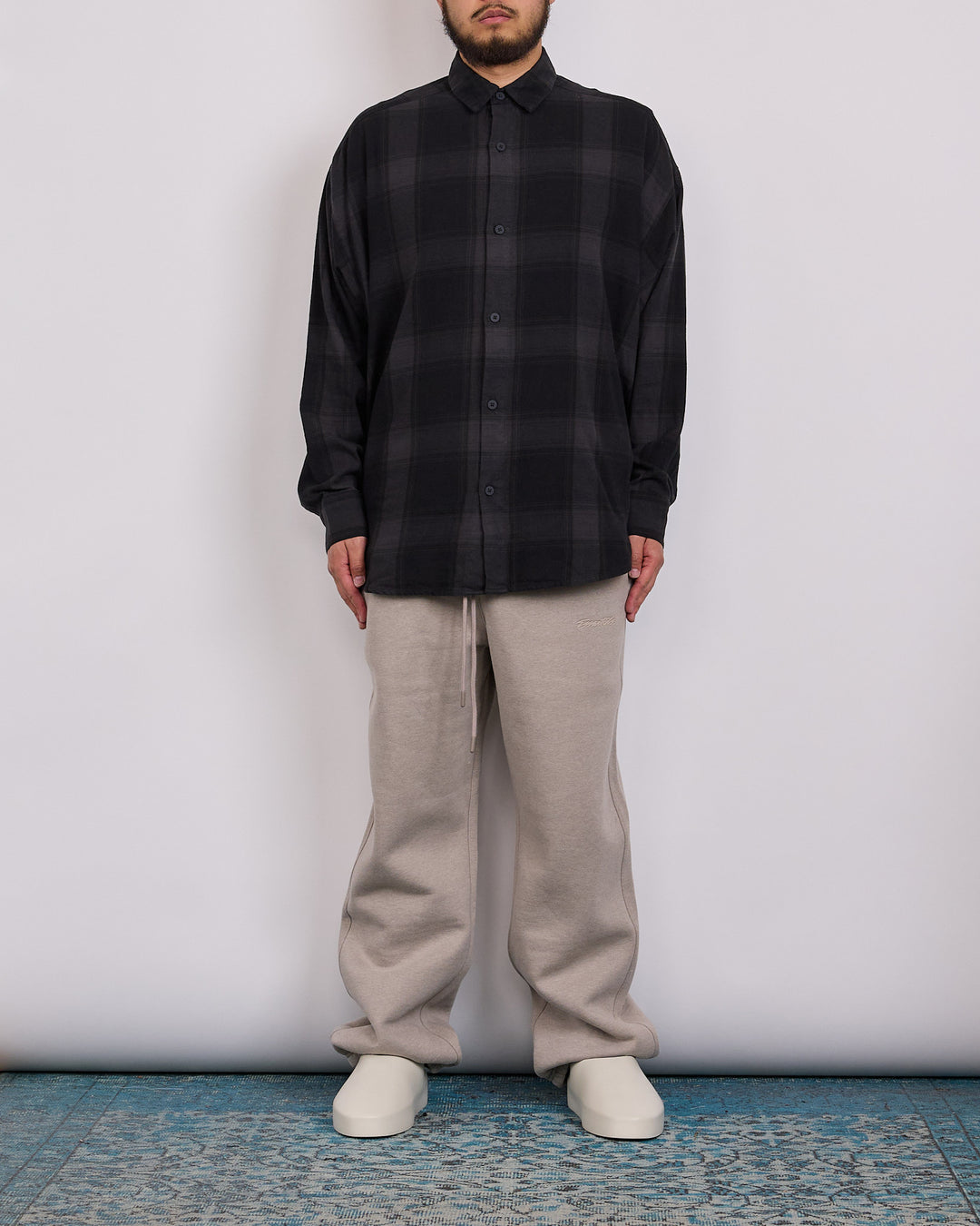 Fear of God Essentials Classic Slouchy Sweatpant Pyrite Heather
