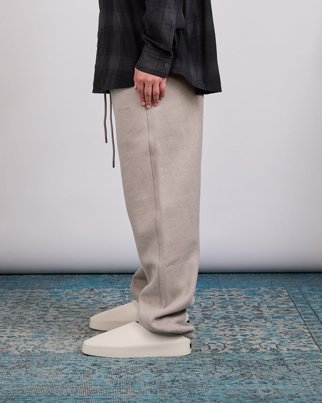 Fear of God Essentials Classic Slouchy Sweatpant Pyrite Heather