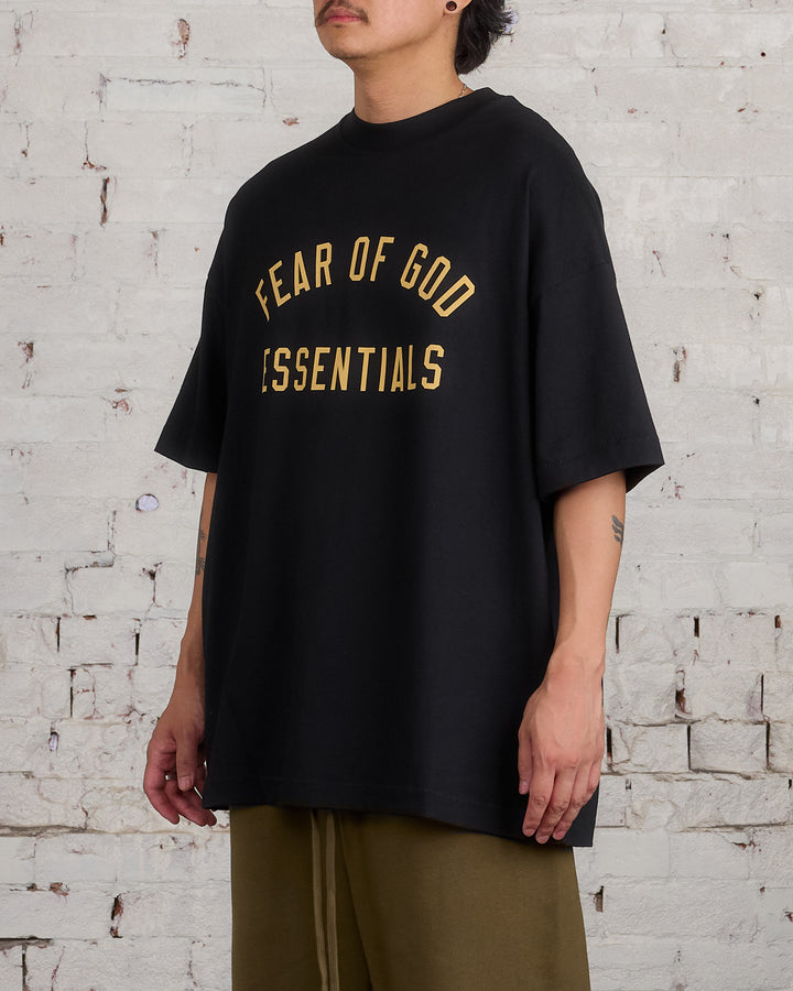 Fear of God Essentials Core Jersey Arch Tee Black