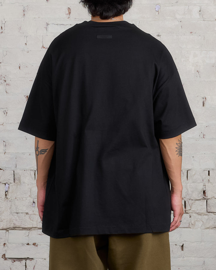 Fear of God Essentials Core Jersey Arch Tee Black