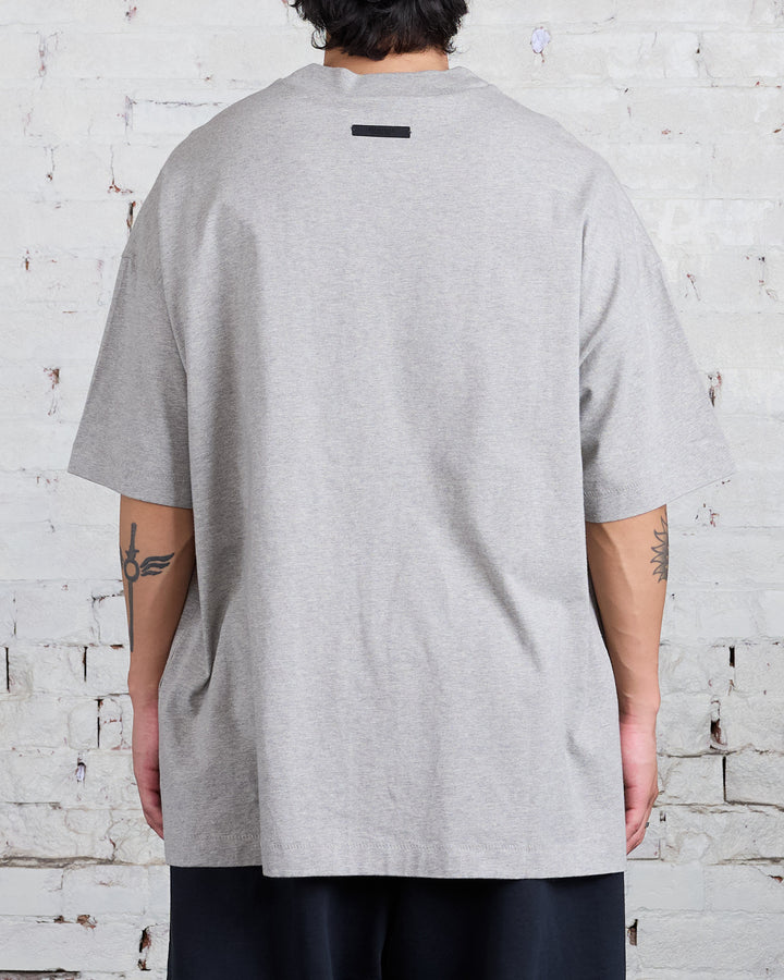 Fear of God Essentials Core Jersey Arch Tee Dark Heather