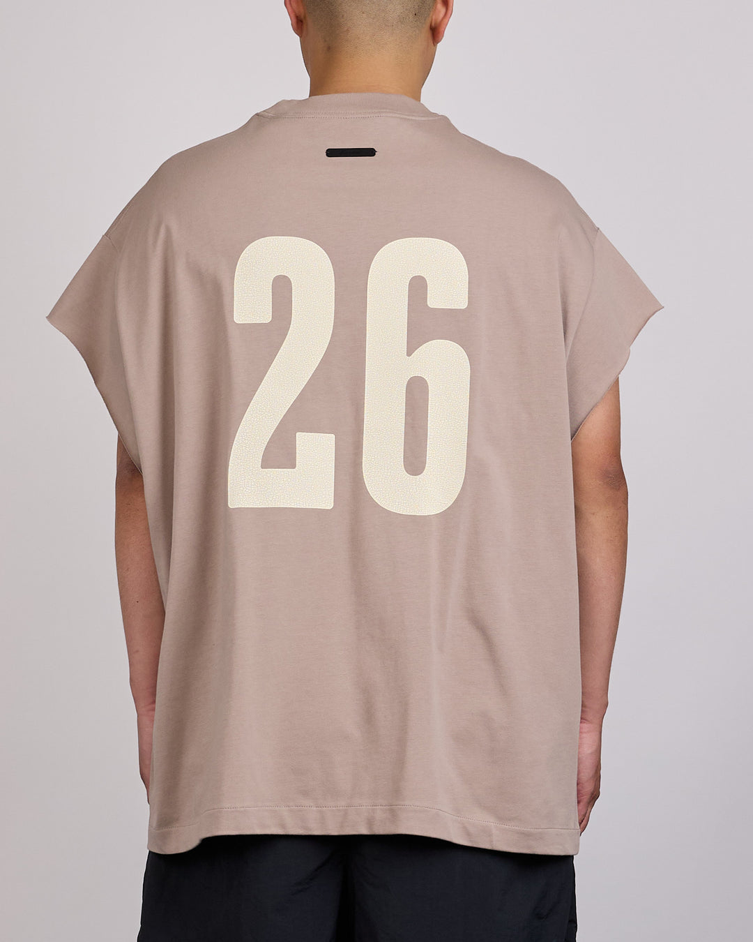 Fear of God Essentials Cut-Off 90's League T-Shirt Seal