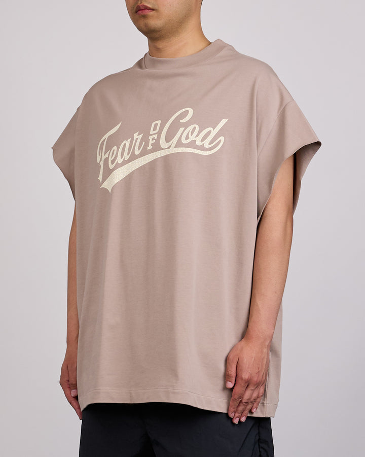 Fear of God Essentials Cut-Off 90's League T-Shirt Seal