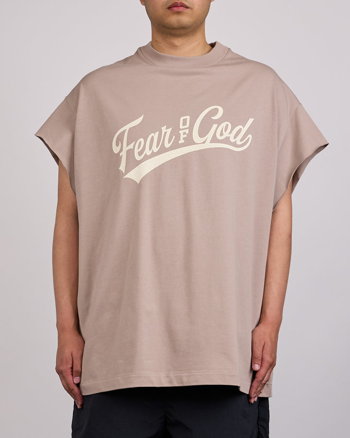 Fear of God Essentials Cut-Off 90's League T-Shirt Seal