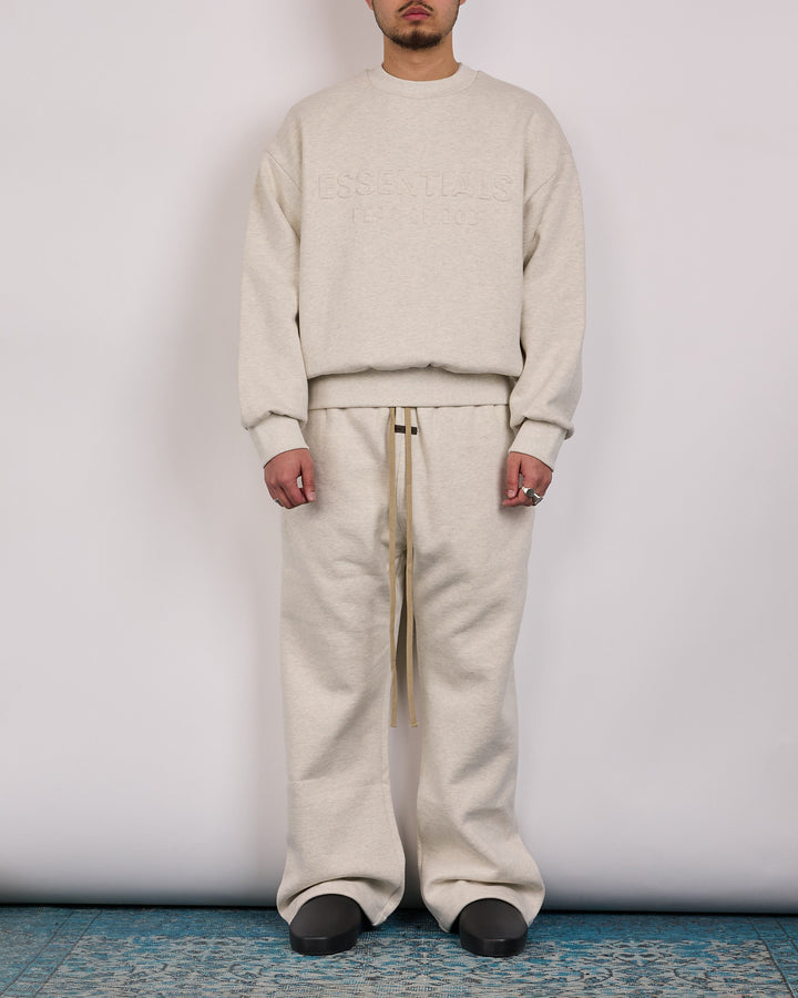 Fear of God Essentials Flare Sweatpant Oatmeal Heather