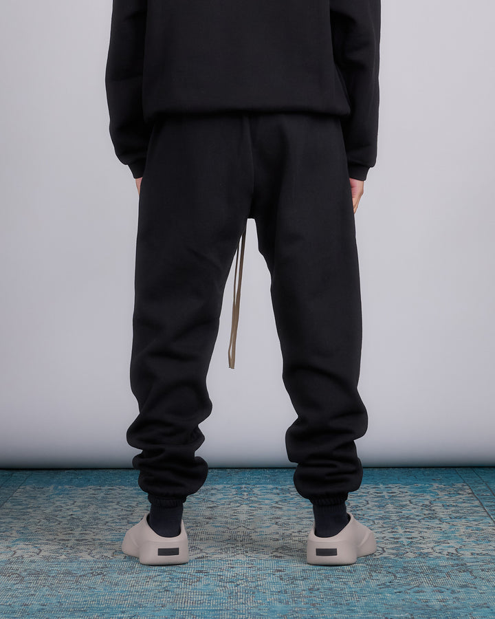 Fear of God Essentials Fleece Logo Sweatpant Black