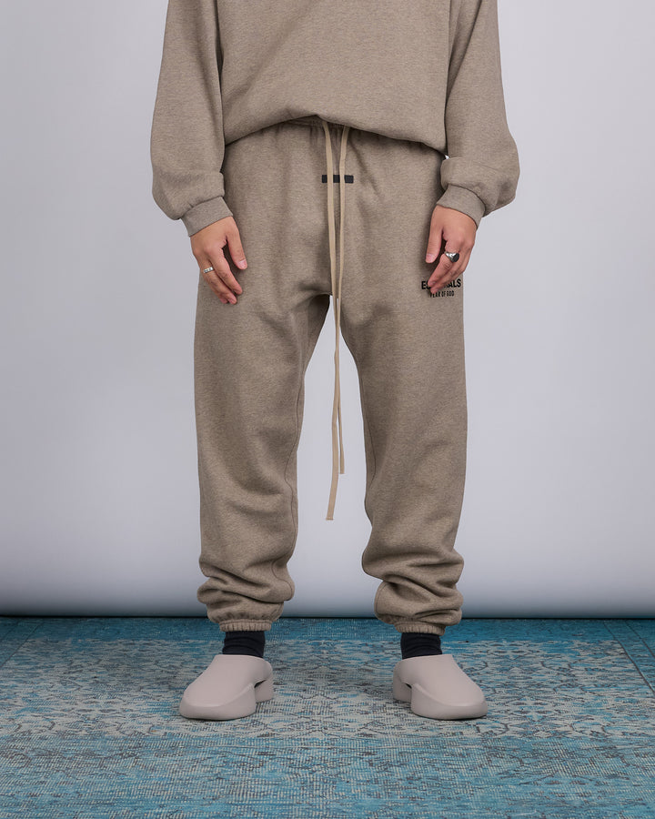 Fear of God Essentials Fleece Logo Sweatpant Heather