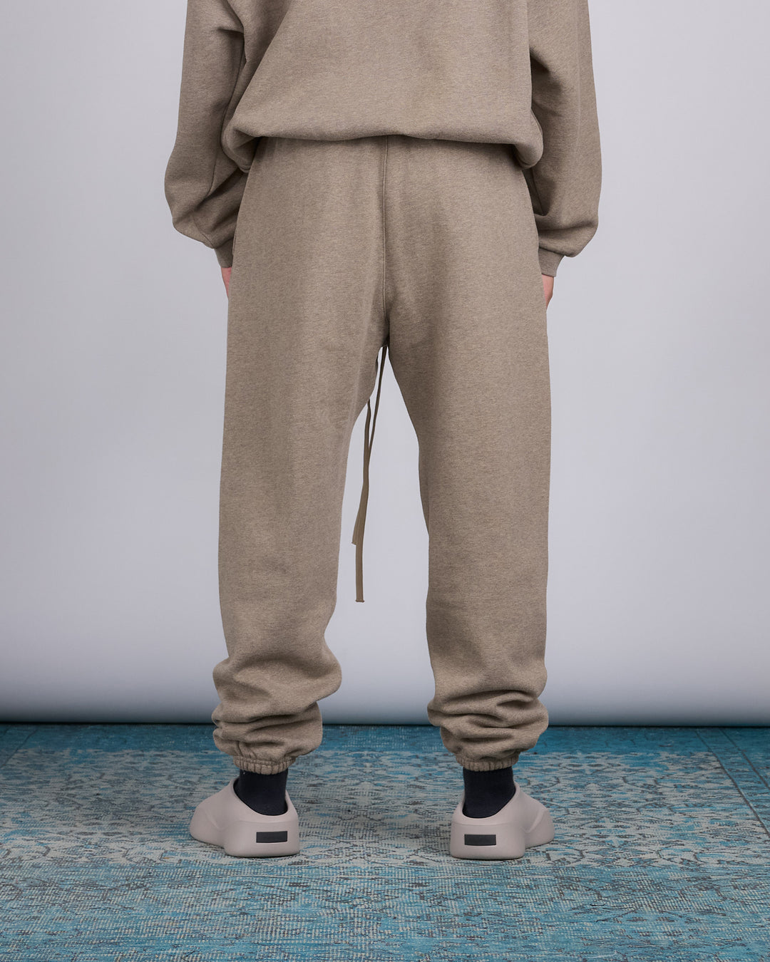 Fear of God Essentials Fleece Logo Sweatpant Heather