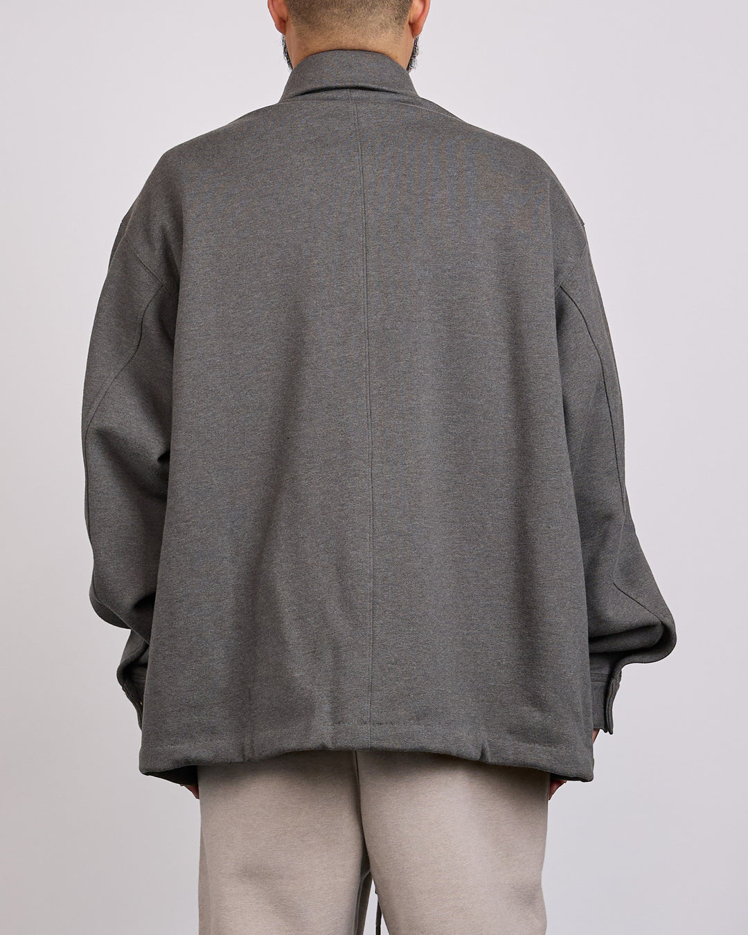 Fear of God Essentials Fleece Overshirt Ash Heather