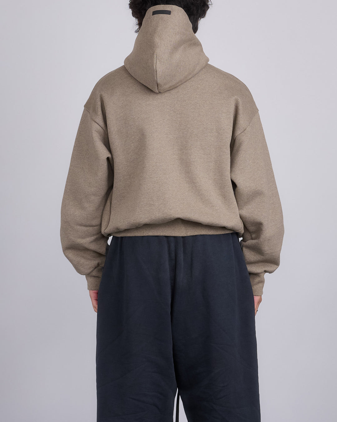 Fear of God Essentials Heavy Fleece Shrunk Hoodie Heather