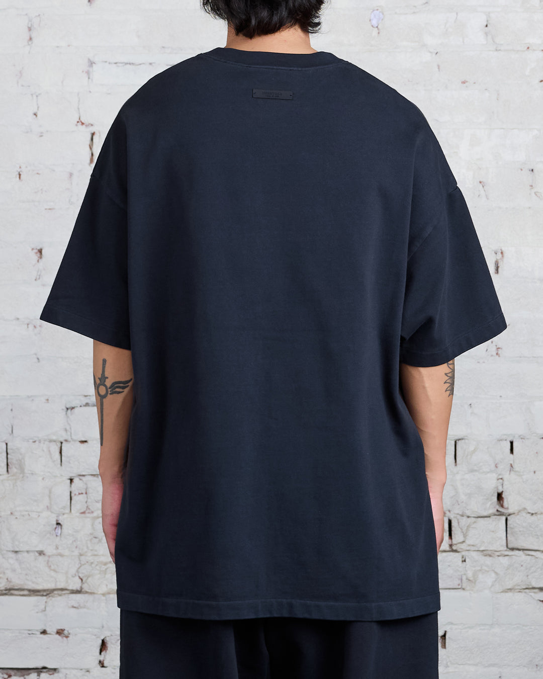 Fear of God Essentials Heavy Jersey State T-Shirt Black