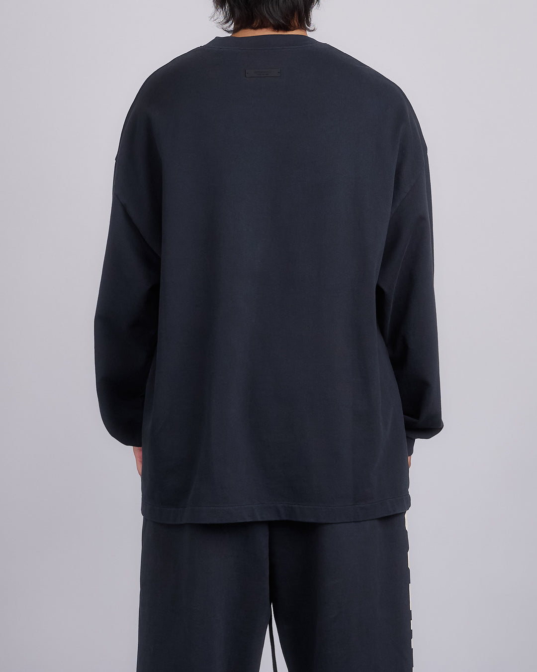 Fear of God Essentials Heavy Longsleeve T-Shirt Black