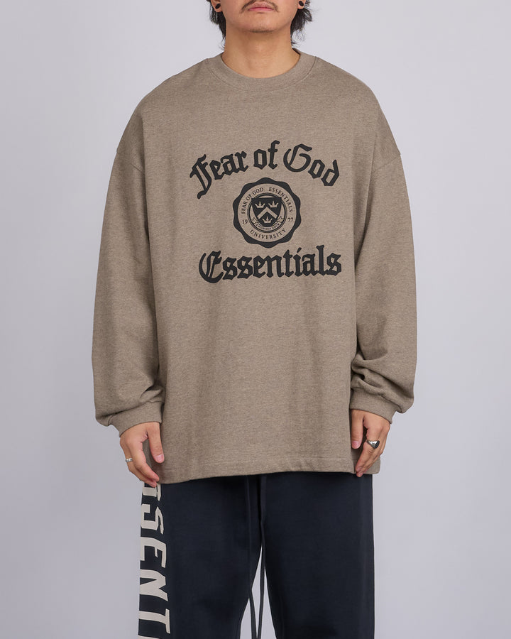 Fear of God Essentials Heavy Longsleeve T-Shirt Heather