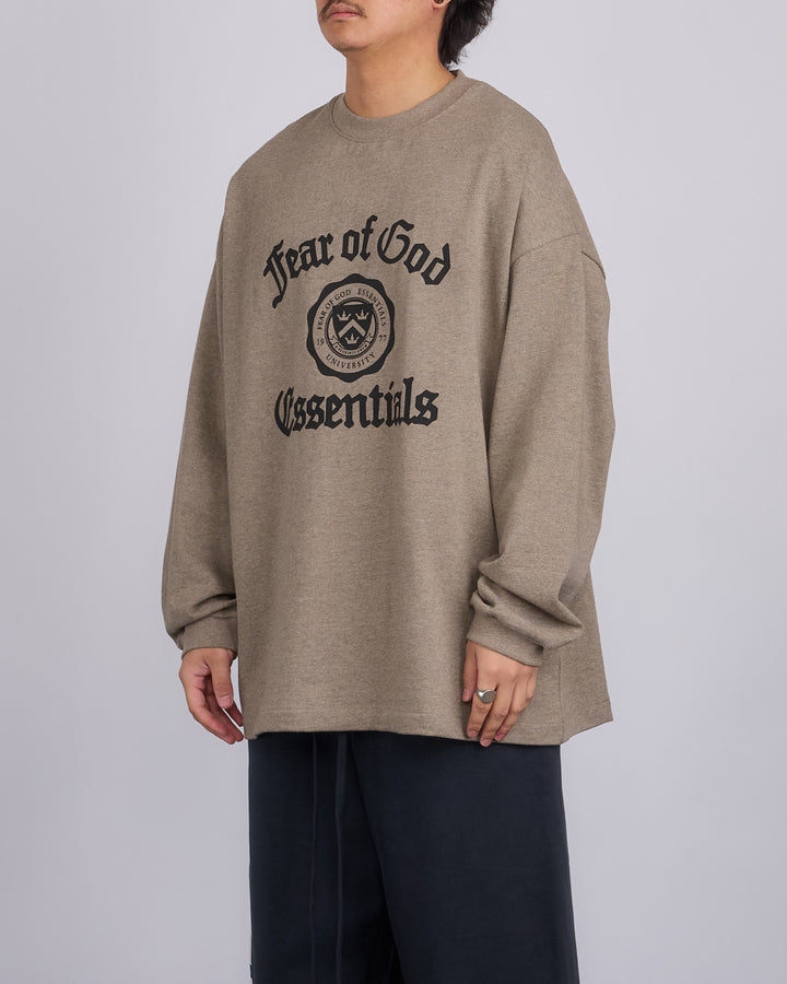 Fear of God Essentials Heavy Longsleeve T-Shirt Heather