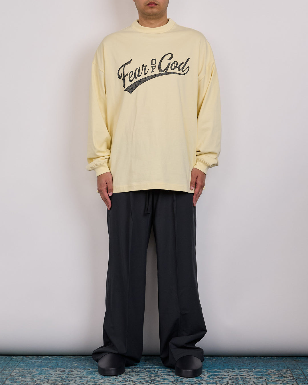 Fear of God Essentials Merch League Long Sleeve T-Shirt Chalk