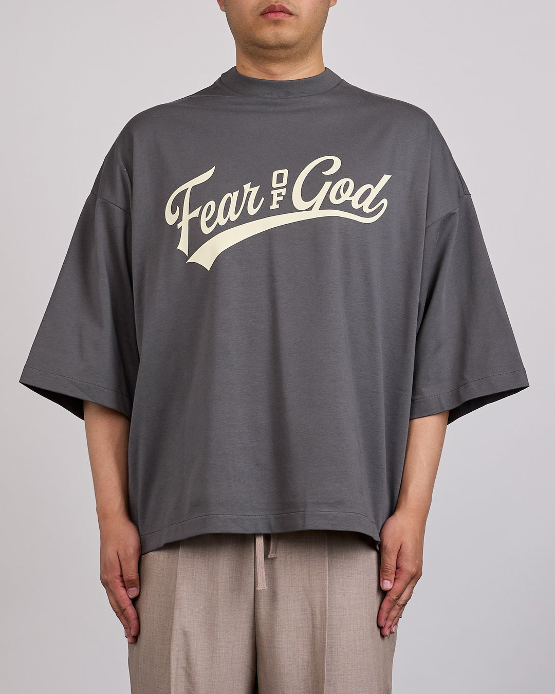 Fear of God Essentials Merch T-Shirt Iron Grey