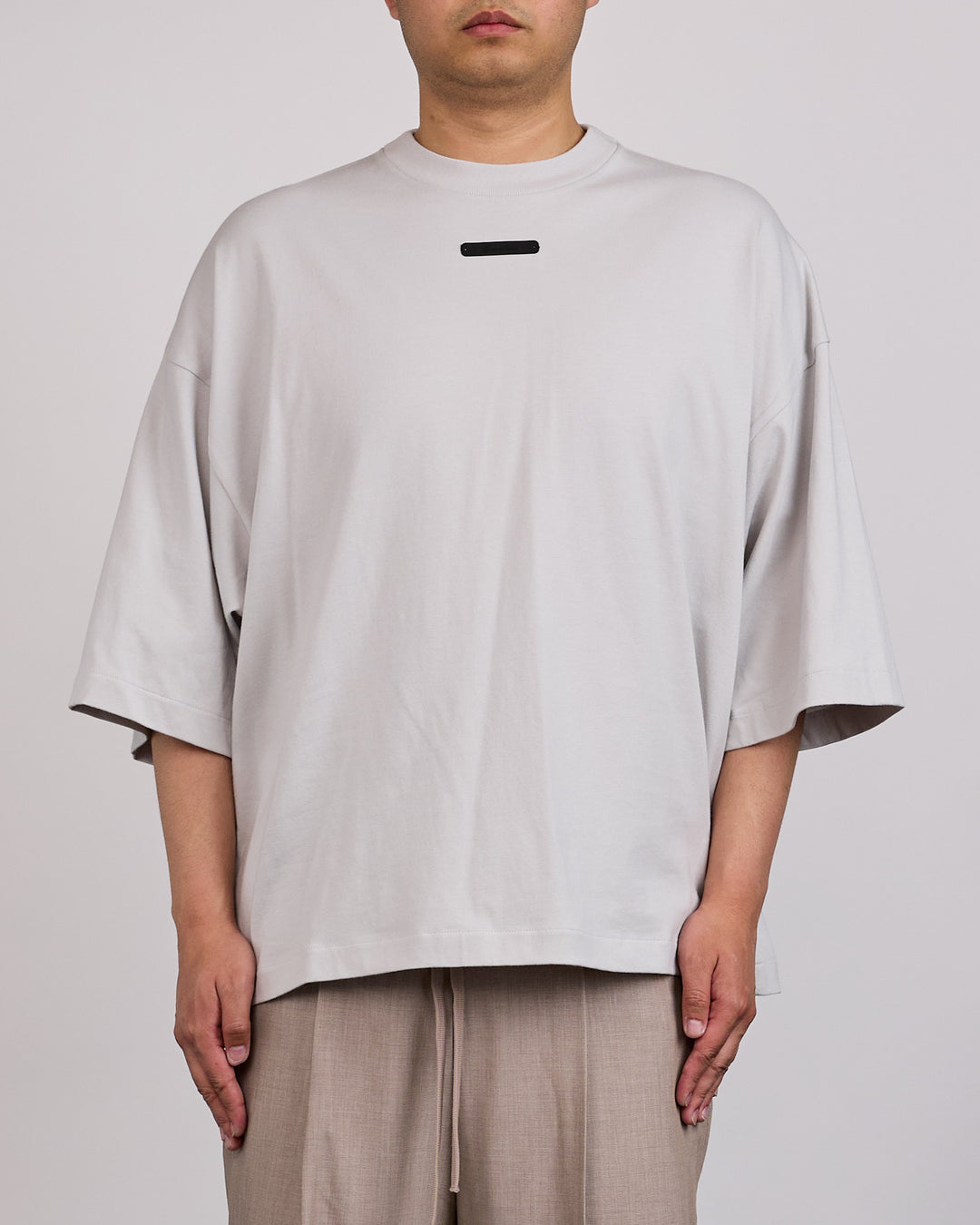Fear of God Essentials Merch T-Shirt Overcast