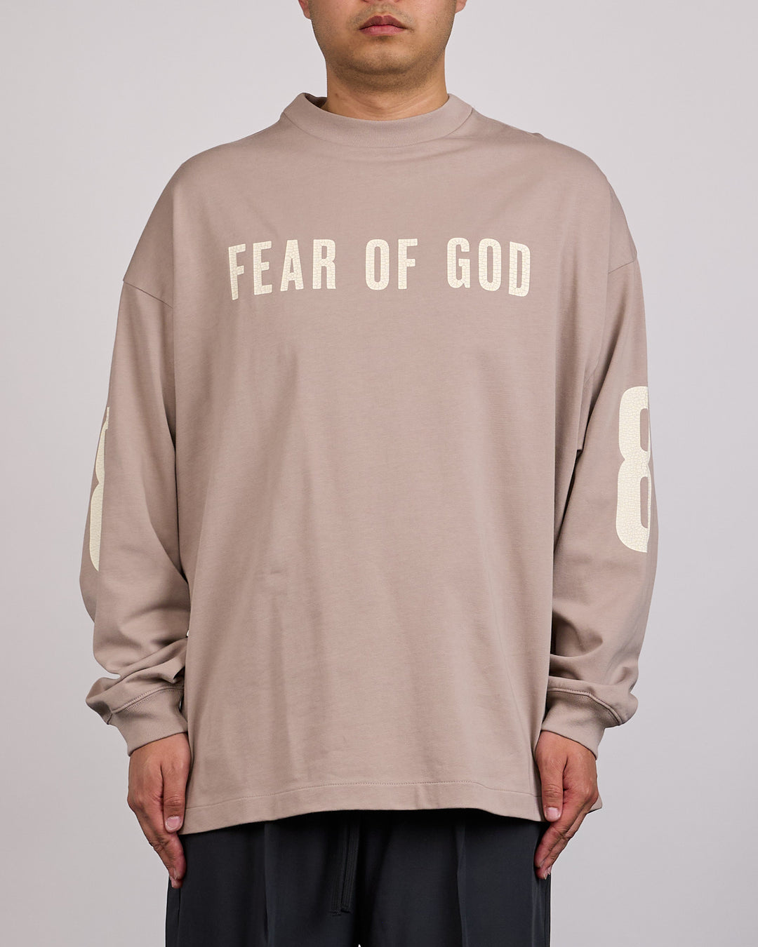 Fear of God Essentials Merch Wordmark Long Sleeve T-Shirt Seal