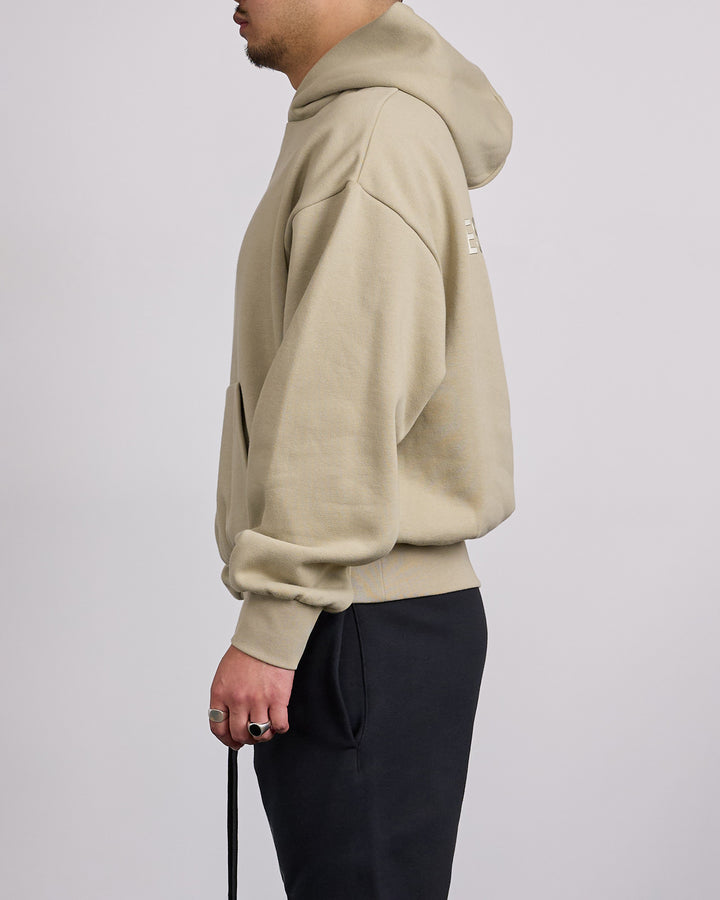 Fear of God Essentials Metallic Classic Hoodie Abbey Stone
