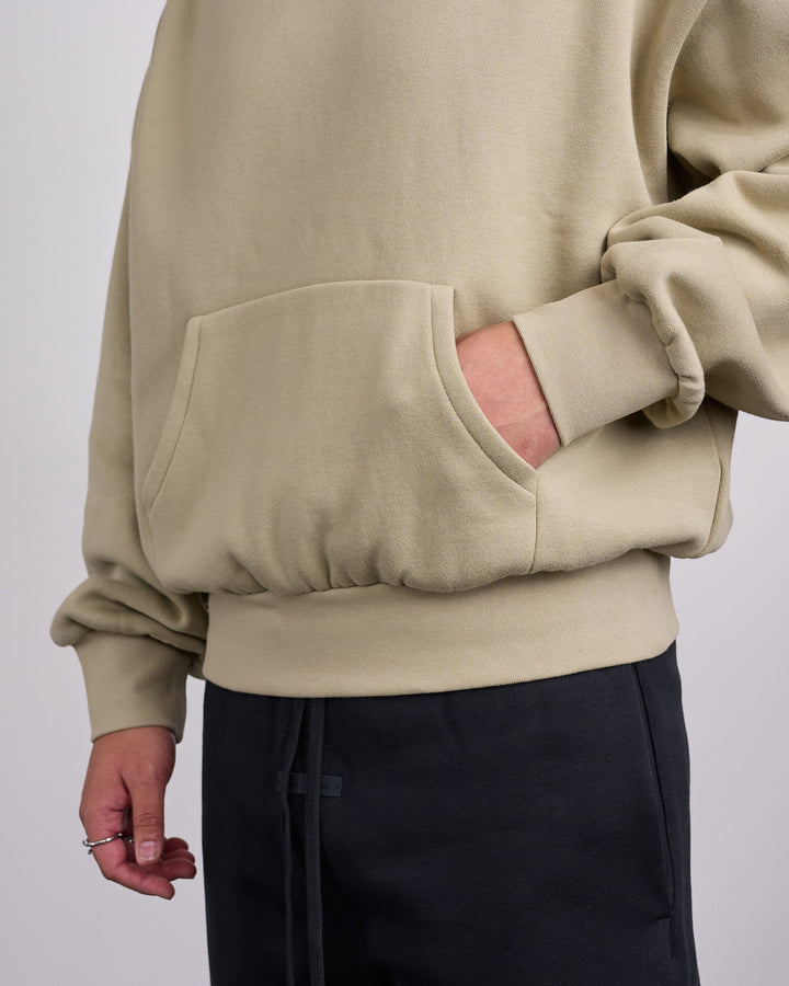 Fear of God Essentials Metallic Classic Hoodie Abbey Stone