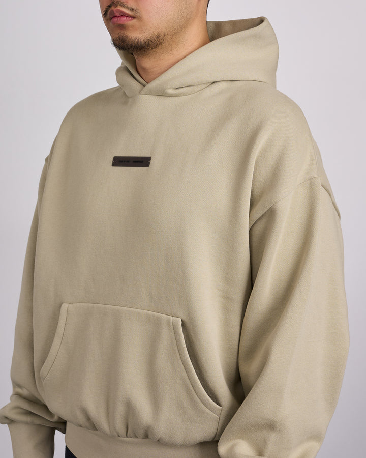 Fear of God Essentials Metallic Classic Hoodie Abbey Stone
