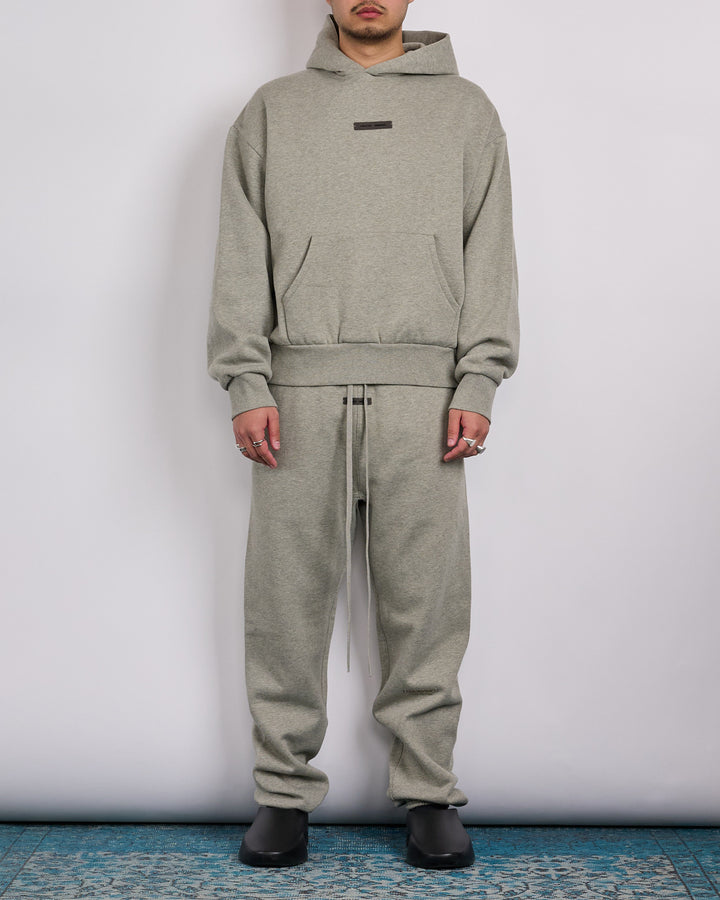 Fear of God Essentials Metallic Classic Hoodie Concrete
