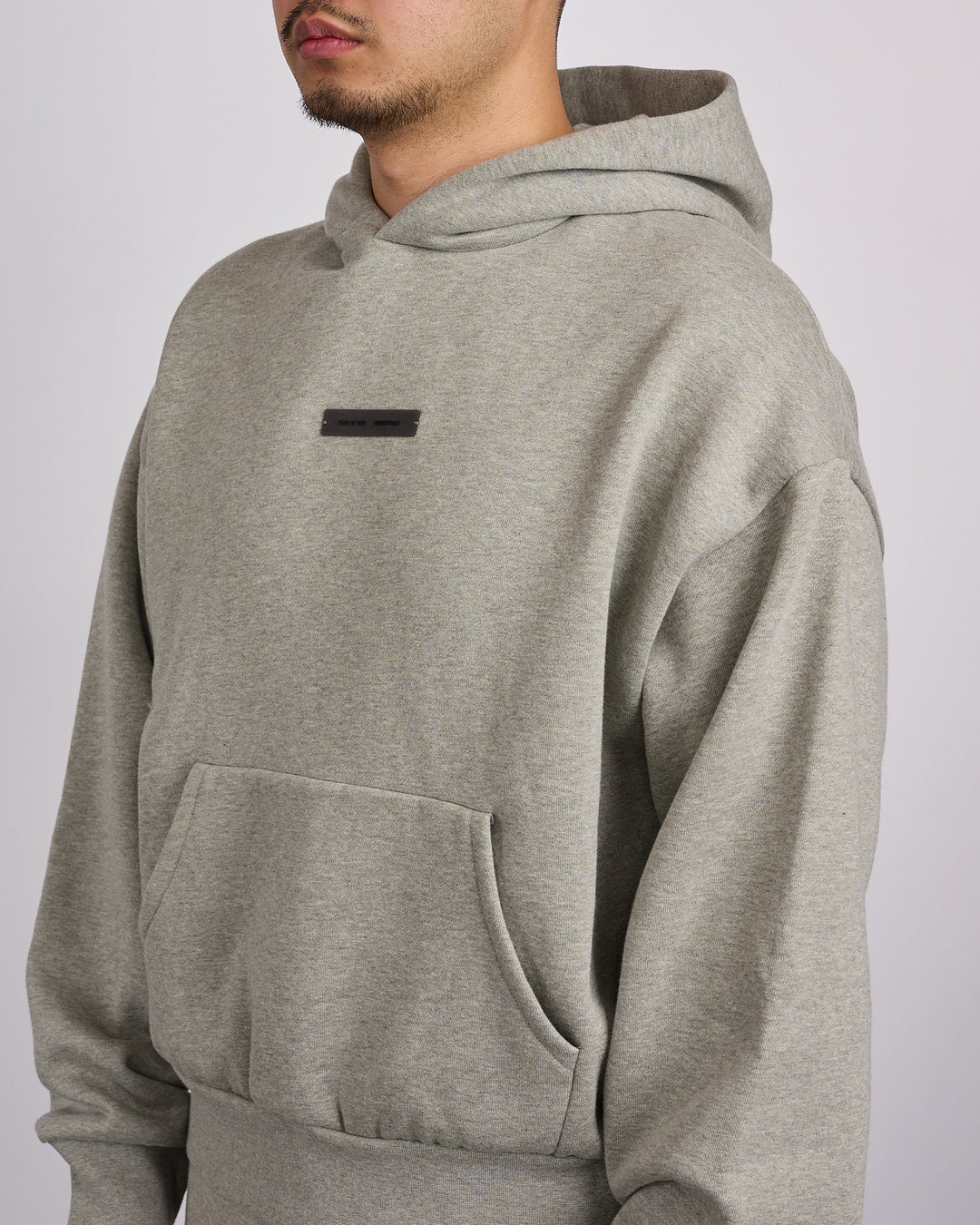 Fear of God Essentials Metallic Classic Hoodie Concrete