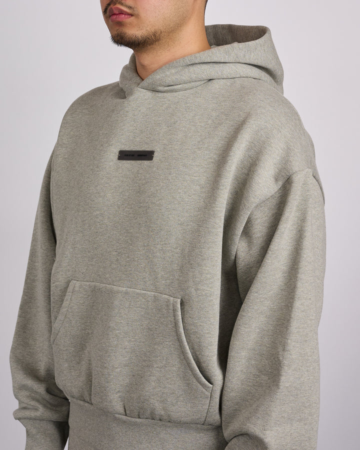 Fear of God Essentials Metallic Classic Hoodie Concrete