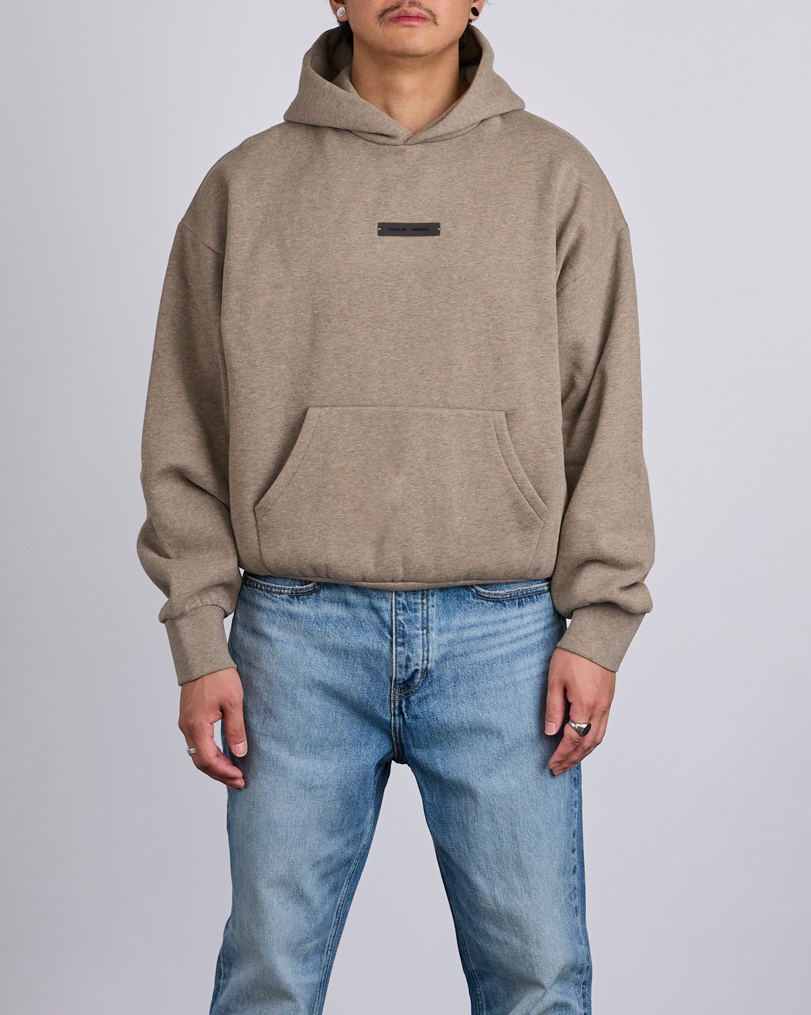 Fear of God Essentials Metallic Classic Hoodie Homestead Heather