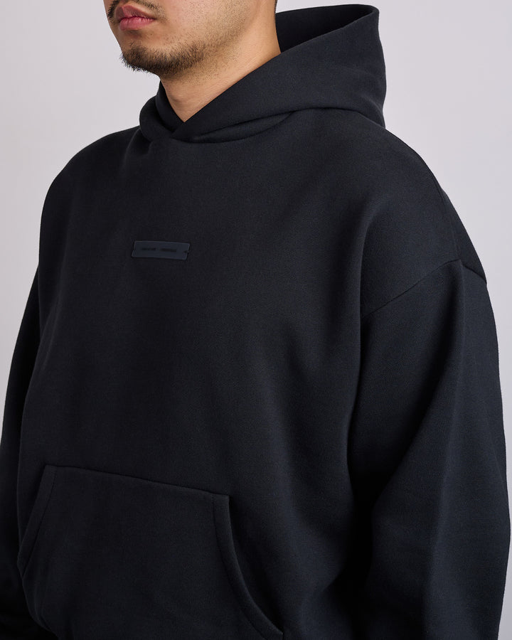 Fear of God Essentials Metallic Classic Hoodie Jet Black