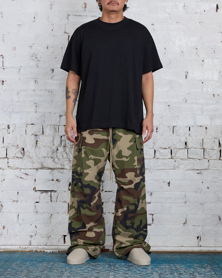 Fear of God Essentials Military Field Pant Woodland Camo